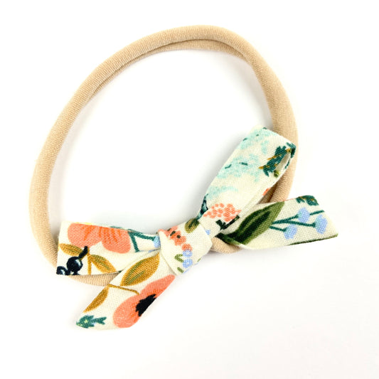 Herb Garden Orla Bow Headband - Emma Neale Handmade