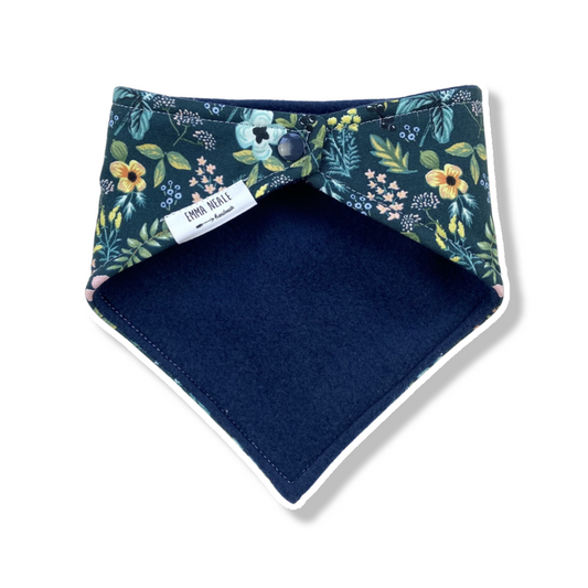 TWILIGHT HERB GARDEN BANDANA BIB - Emma Neale Handmade