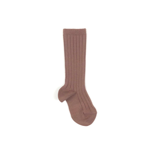 Praline Knee Socks - Emma Neale Handmade