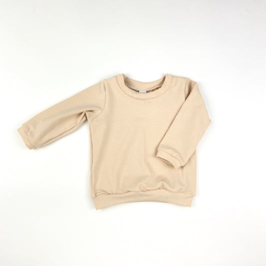 ALMOND T-SHIRT - LONG OR SHORT SLEEVE - Emma Neale Handmade