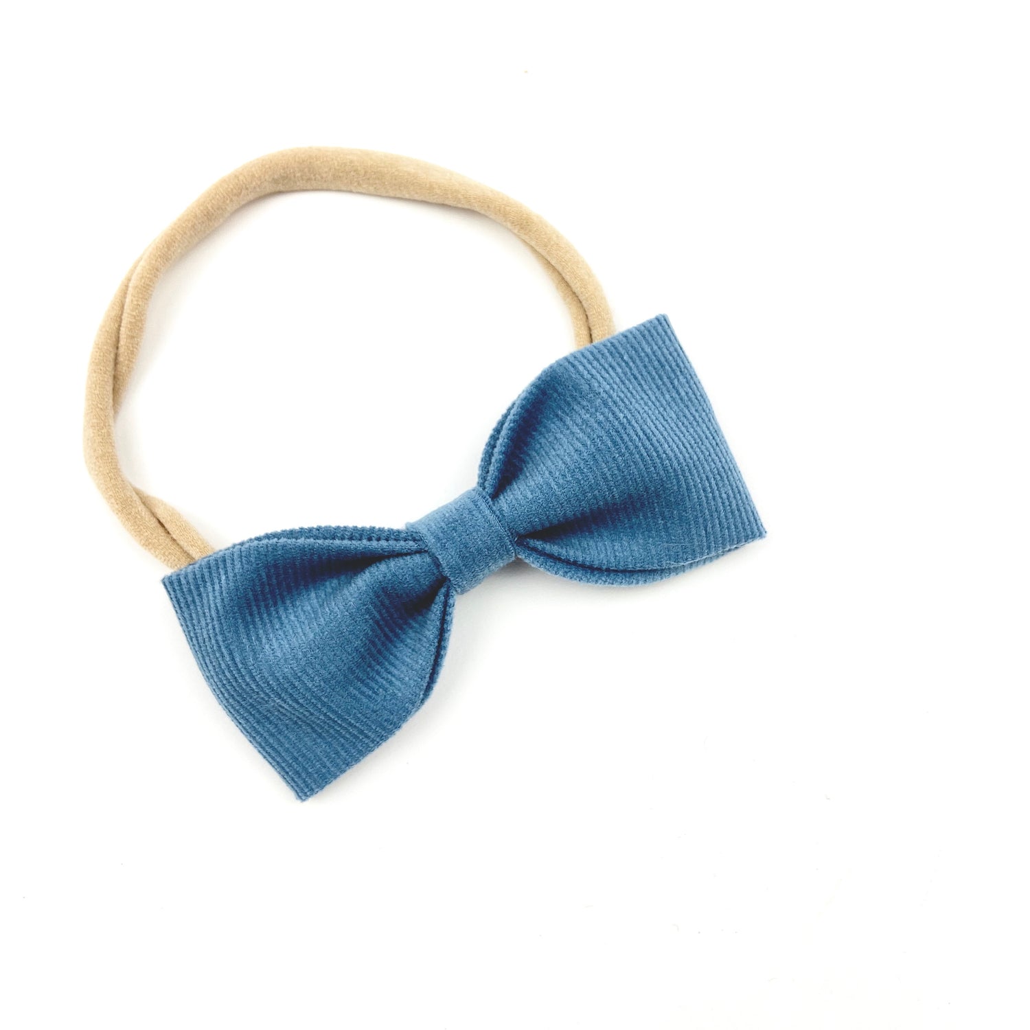 Blueberry Ruby Bow Headband - Emma Neale Handmade