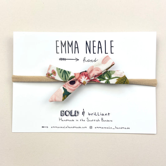 Blossom Orla Bow Headband - Emma Neale Handmade